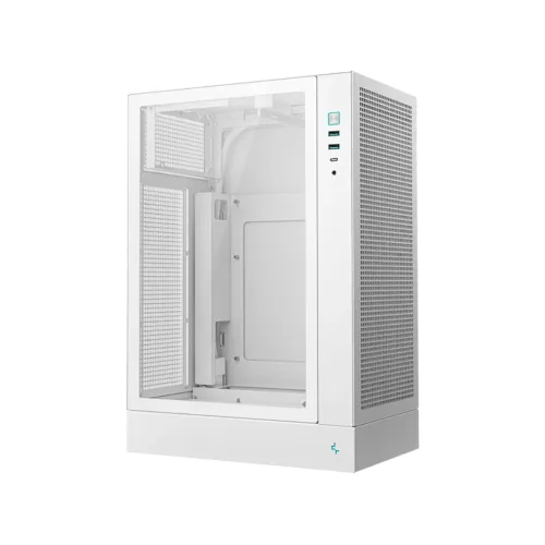 DeepCool CH170 PLUS WH Vertical mATX Gaming Case with High Airflow